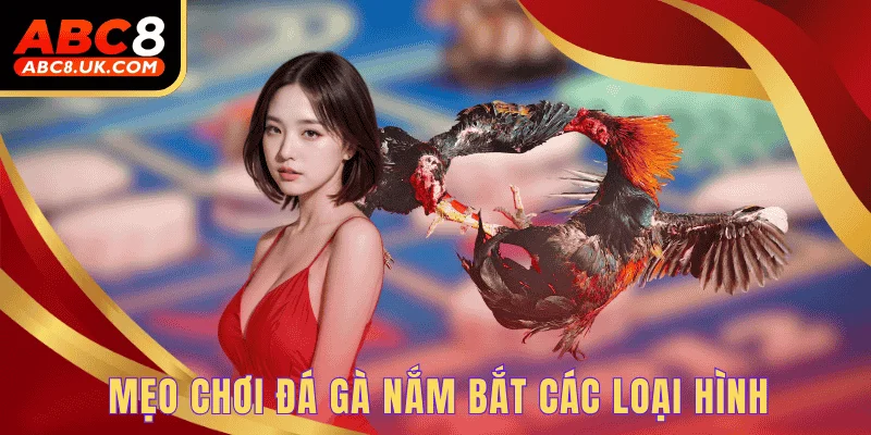 Mẹo chơi đá gà nắm bắt các loại hình 